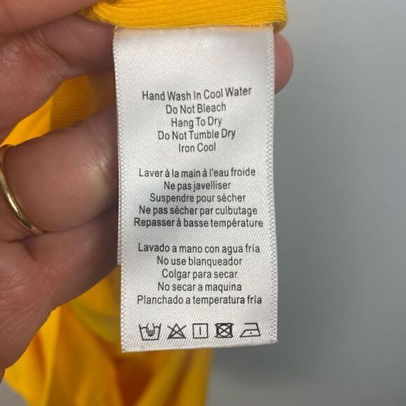 WeWoreWhat Snake Chain Cut Out Maxi Dress in Tangerine - Picture 8 of 12